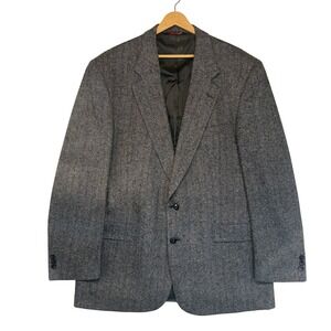 Gladiator Royale Kahn's Herringbone Wool Blazer Smart Casual Professional‎ 42R